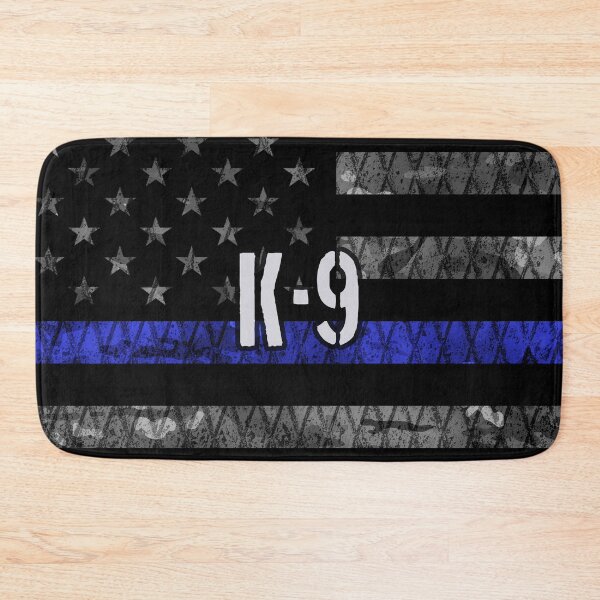 Item preview, Distressed K-9 Unit Police Flag designed and sold by Jared Davies.
