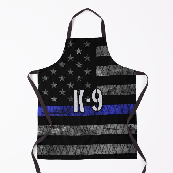 Item preview, Distressed K-9 Unit Police Flag designed and sold by Jared Davies.