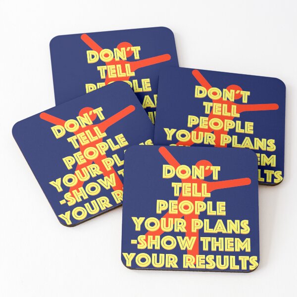 Item preview, Don’t tell people your plans. Show them your results designed and sold by Klementsen.