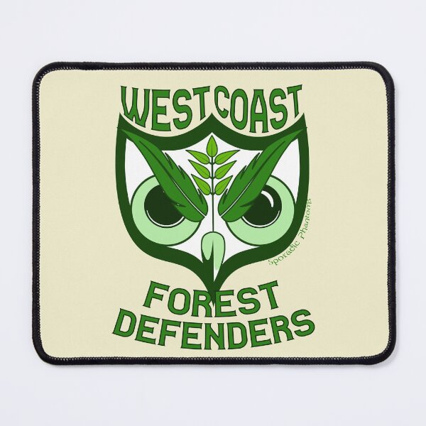 Item preview, West Coast Forest Defenders logo designed and sold by SporadicMerch.