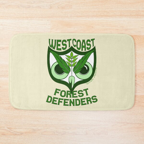 Item preview, West Coast Forest Defenders logo designed and sold by SporadicMerch.