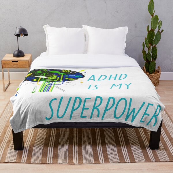 Aperçu de l'œuvre Le TDAH est mon super pouvoir créée et vendue par Only4sometimes.