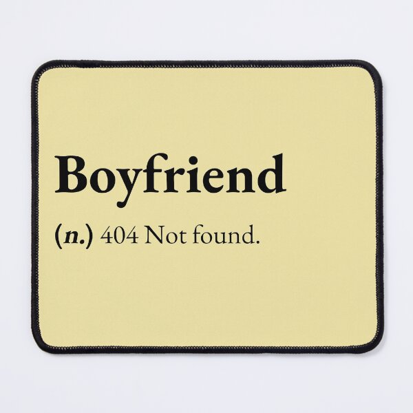 Item preview, Boyfriend is Not found designed and sold by JokersFactory.