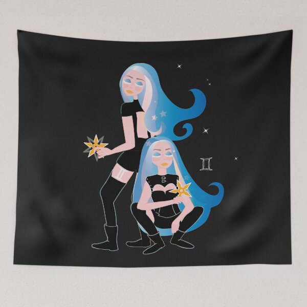 Item preview, Zodiac Gemini Warrior - Witchling Zodiac Collection designed and sold by witchlingart.