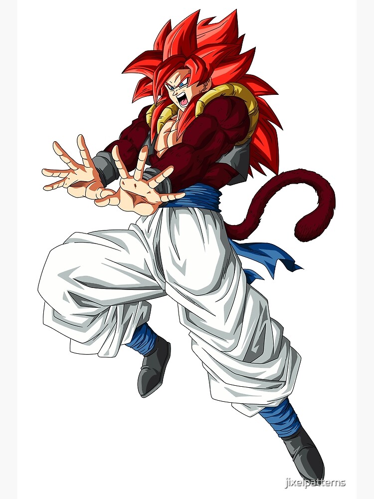 Gogeta SSJ4  Dragon ball super artwork, Dragon ball super manga