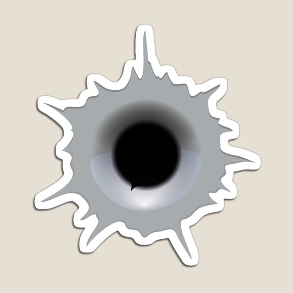 Bullet holes Magnet