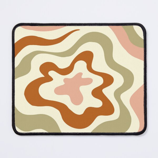 Item preview, Liquid Swirl - Blush, Olive Green, Terracotta & Ivory designed and sold by GrimButterfly.