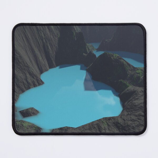 Item preview, Indonesian crater lakes designed and sold by Gaspar Avila.