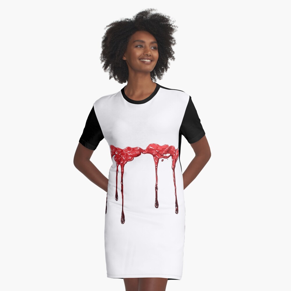 Item preview, Graphic T-Shirt Dress designed and sold by werewolfmack.