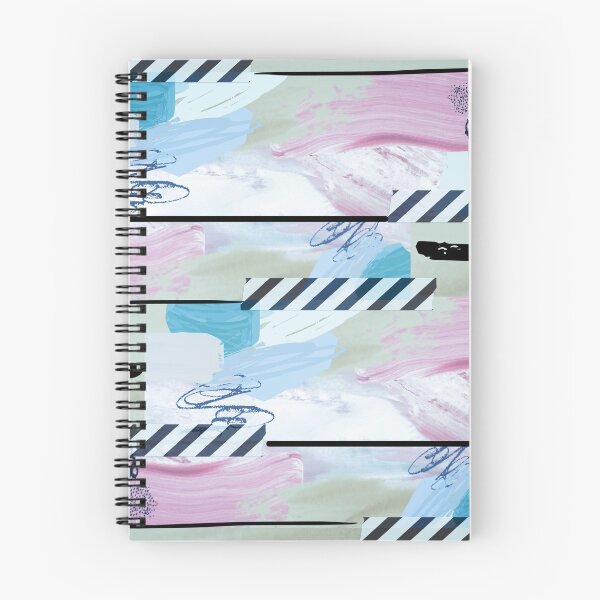 Item preview, Acrylic Stripped Taped Collage Patterned designed and sold by Designs By YL.