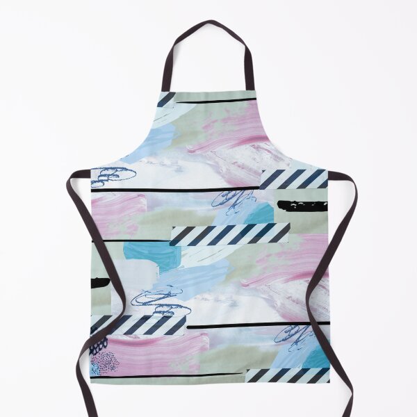 Item preview, Acrylic Stripped Taped Collage Patterned designed and sold by Designs By YL.