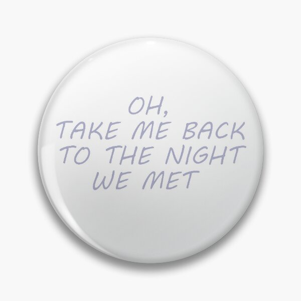 Item preview, the night we met designed and sold by SilverBloom.