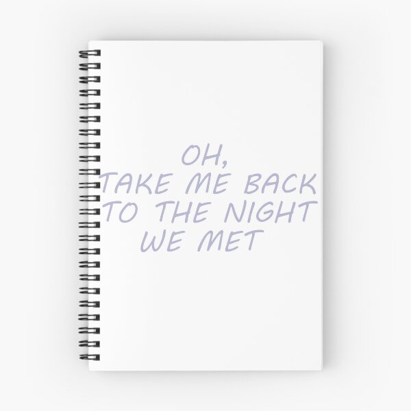 Item preview, the night we met designed and sold by SilverBloom.