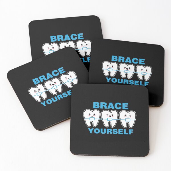 Item preview, Brace Yourself Dental Dental Smile Orthodontic Hygienist designed and sold by Santi1995.