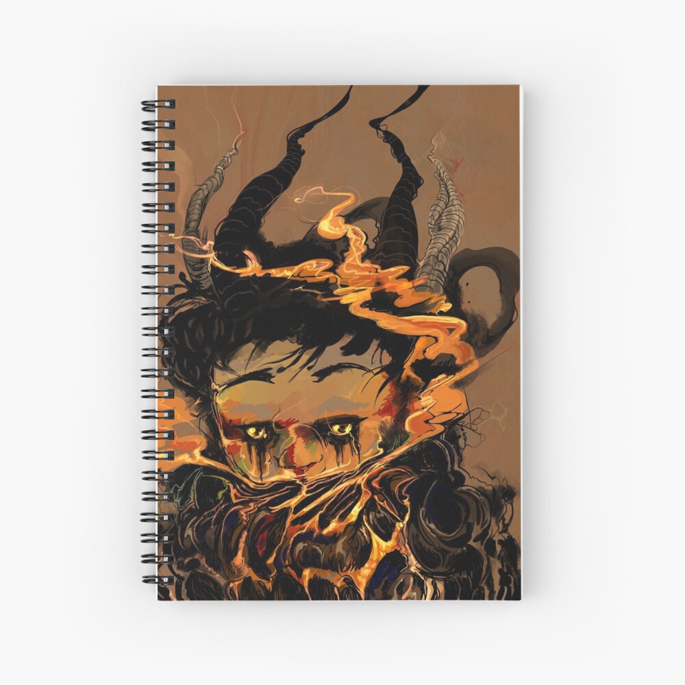 Item preview, Spiral Notebook designed and sold by werewolfmack.