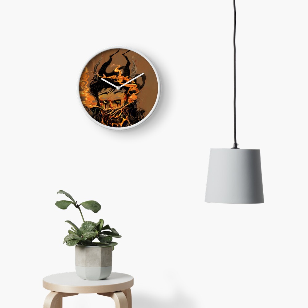 Item preview, Clock designed and sold by werewolfmack.