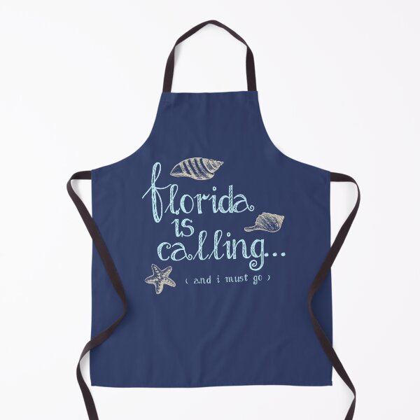 Item preview, Florida is Calling Beach Gift with Shells and I Must Go designed and sold by Capybara Clothing.