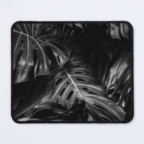 Item preview, Monstera leaf black and white designed and sold by LindaTsvetkova.