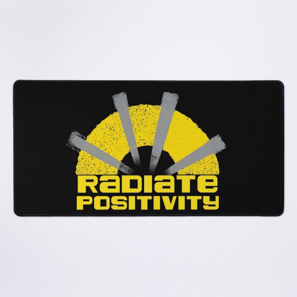 Radiate Positivity Desk Mat