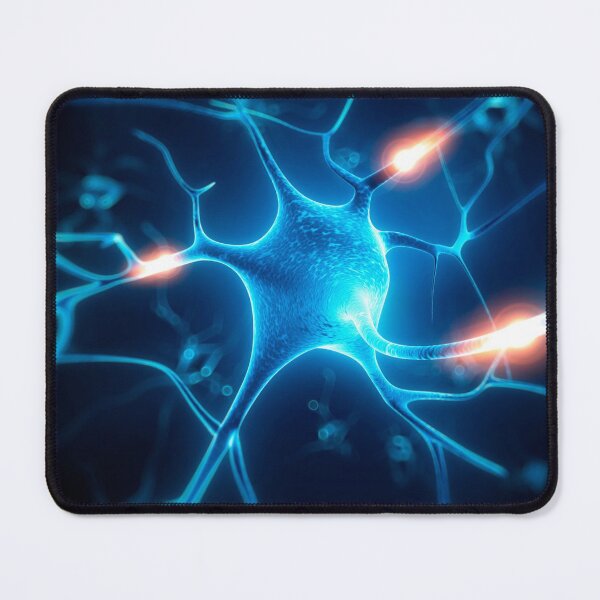 Item preview, GLOWING NERVE CELLS MICROSCOPIC VIEW COOL PHOTO IMAGE MEDICAL LABORATORY SCIENTIST designed and sold by Hippiesole.