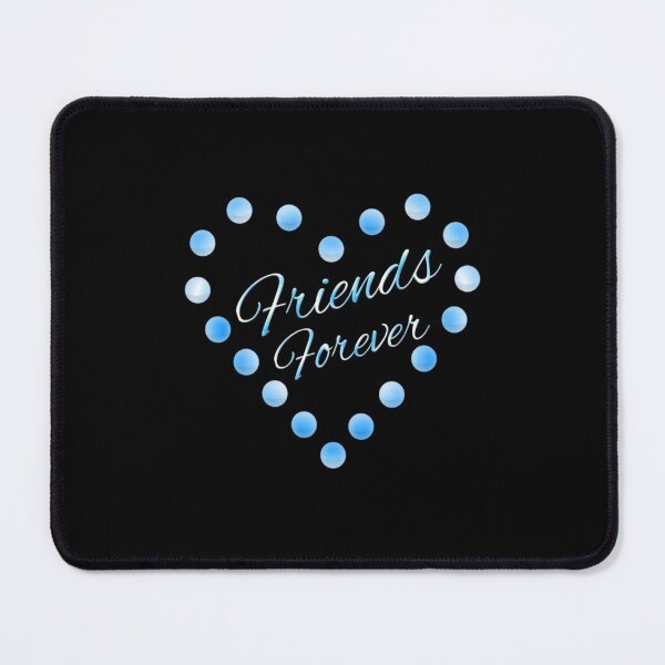 Item preview, Polka Dots With Friends Forever TextArt Design designed and sold by Zareen Sayyed.