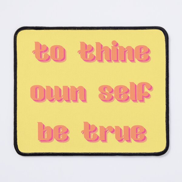Item preview, To Thine Own Self Be True - Pastel Yellow designed and sold by inmylife24601.