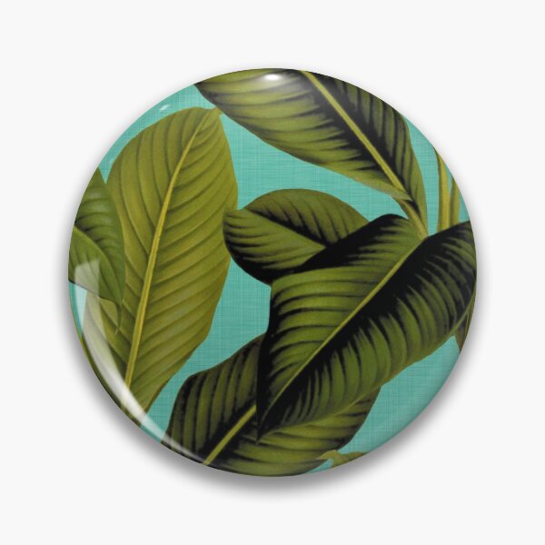 Artikelvorschau, Palm in Palm ~ Tropical Blue Linen entworfen und verkauft von peacoquette.