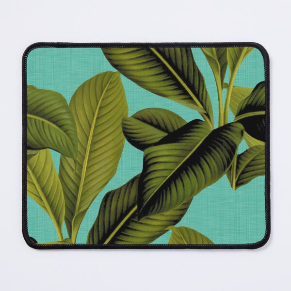 Artikelvorschau, Palm in Palm ~ Tropical Blue Linen entworfen und verkauft von peacoquette.