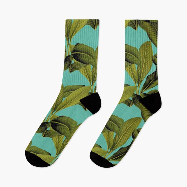 Artikelvorschau, Palm in Palm ~ Tropical Blue Linen entworfen und verkauft von peacoquette.