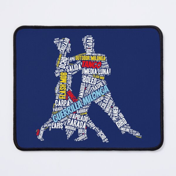 Item preview, Tango Guerilla Milonga Word Art designed and sold by infinitetango.