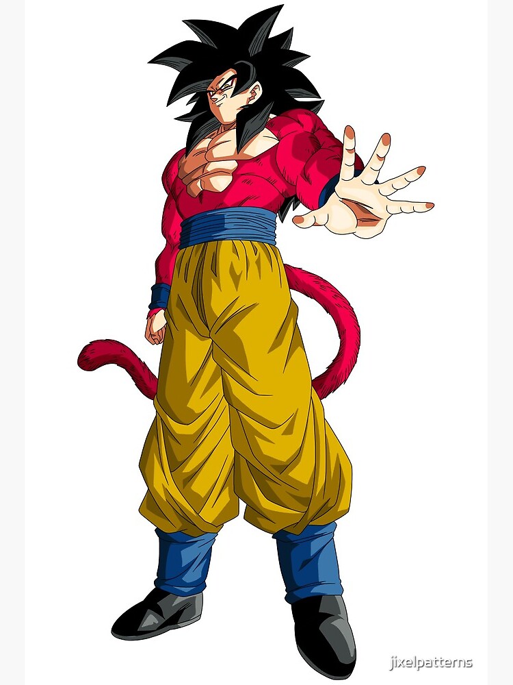 Goku SSJ4 DBGT | Art Board Print