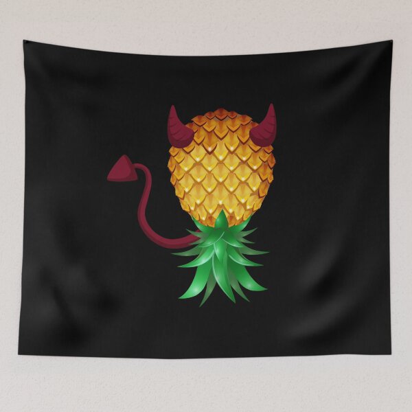 Item preview, Devil Swinger Upside Down Pineapple designed and sold by LemoBoy.