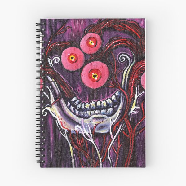 Item preview, Supernatural Horror Eyes and Jawbone Painting designed and sold by KLoganArt.
