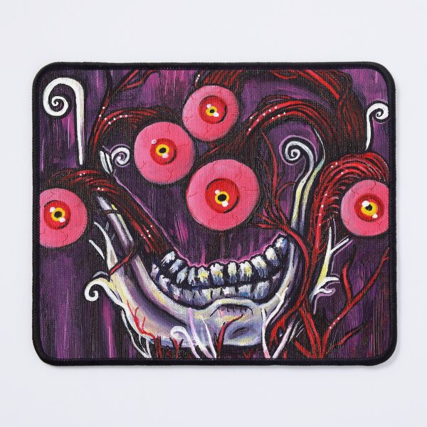 Item preview, Supernatural Horror Eyes and Jawbone Painting designed and sold by KLoganArt.