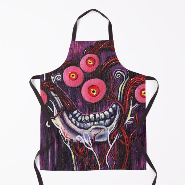 Item preview, Supernatural Horror Eyes and Jawbone Painting designed and sold by KLoganArt.
