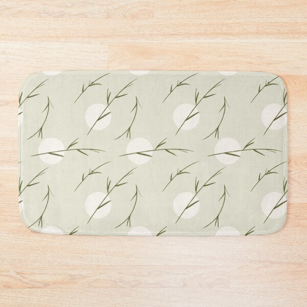 Item preview, Simple floral print Japanese-inspired pastel rede designed and sold by Pinistica.