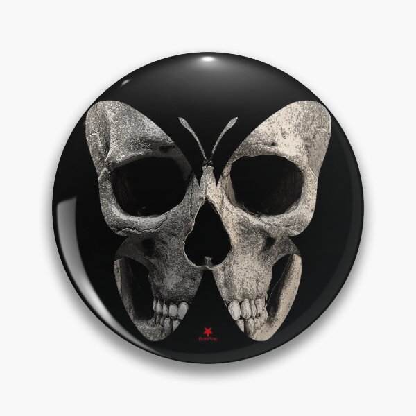Item preview, Butterfly Skull designed and sold by Black Star.