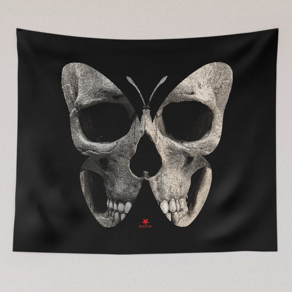 Item preview, Butterfly Skull designed and sold by Black Star.