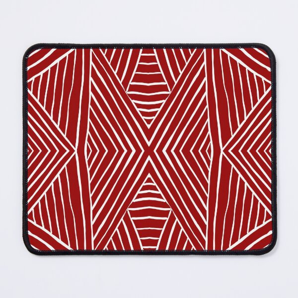 Item preview, Red Tribal Triangle Pattern designed and sold by bubblyshades.