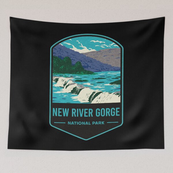 Item preview, New River Gorge National Park designed and sold by JordanHolmes.