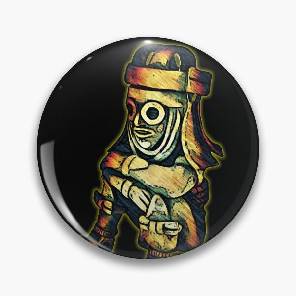 Item preview, Tlaloc Aztec God designed and sold by signsandsymbols.