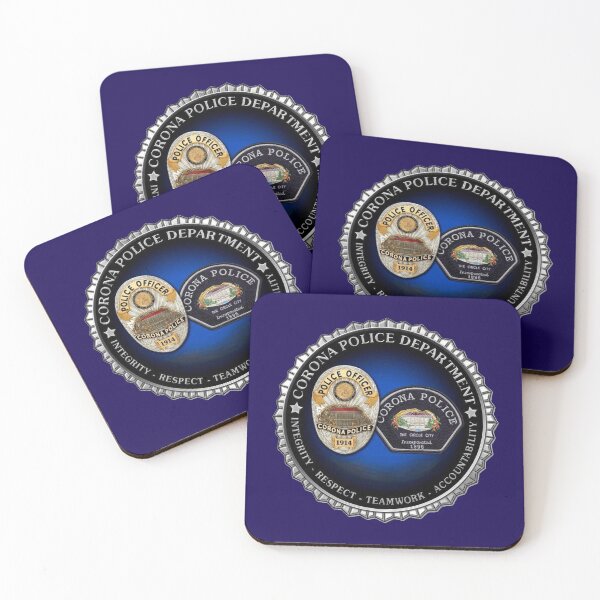 Item preview, Corona Police Department Police Officer designed and sold by Lawrence Baird.