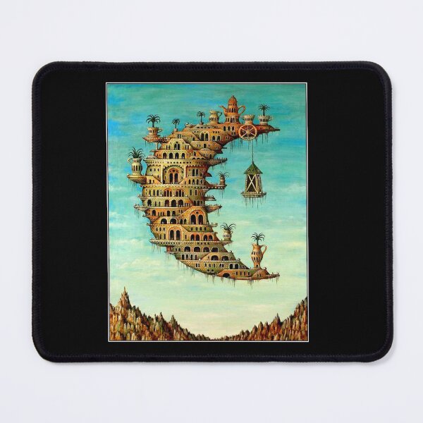 Item preview,  Vintage Living on the Moon Abstract Painting Print designed and sold by posterbobs.