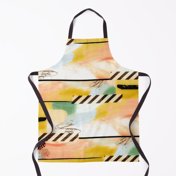 Item preview, Acrylic Stripped Taped Collage Patterned designed and sold by Designs By YL.