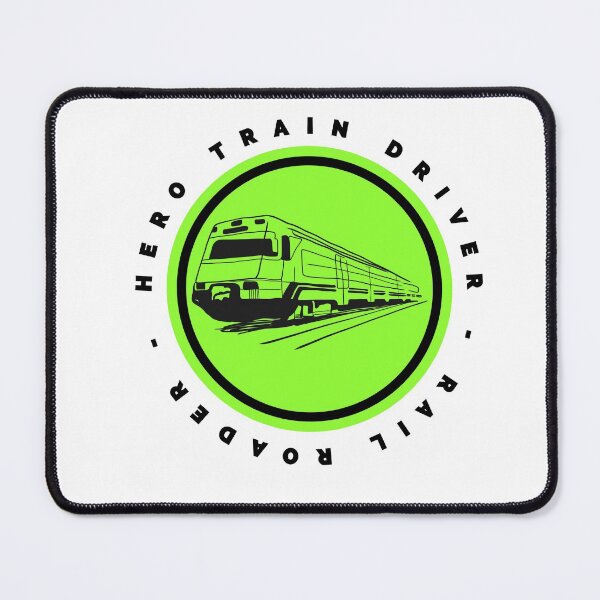 Item preview, Hero train driver Neón USA trains train driving designed and sold by Tropical Blood.