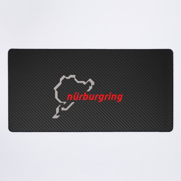 Nürburgring Nordschleife Carbon Desk Mat