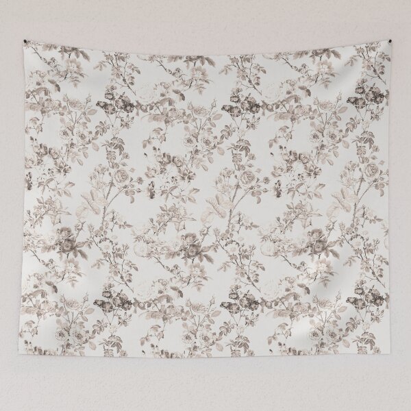 Item preview, English Rose ~ Watercolor ~ Sepia   designed and sold by peacoquette.