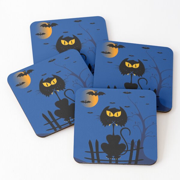 Item preview, halloween cat designed and sold by Kritzel-Claudi.