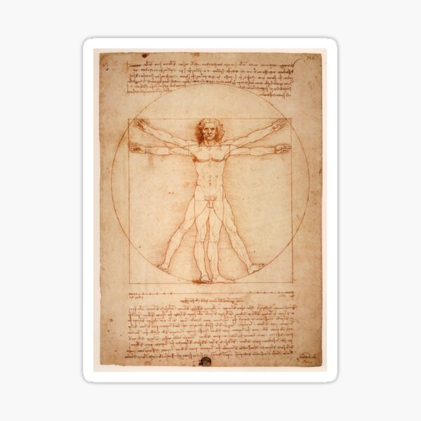 Aperçu de l'œuvre L'Homme de Vitruve de Léonard de Vinci créée et vendue par LuizOliveira.