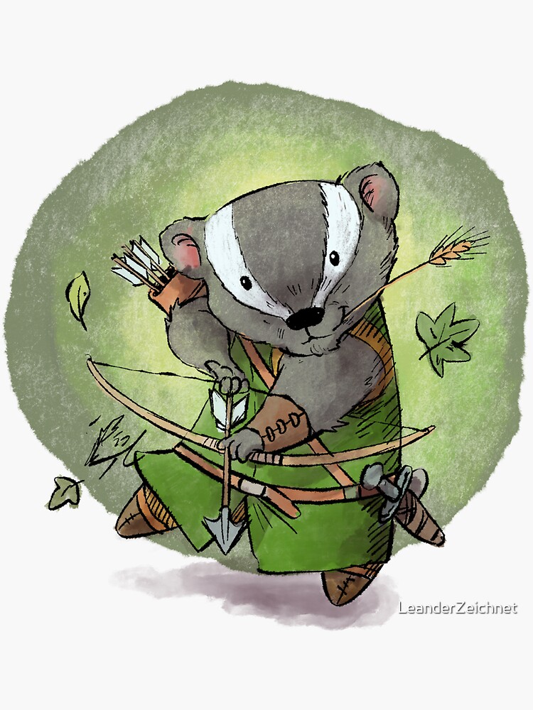 Cute RPG ranger by LeanderZeichnet